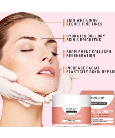 Vitamin C Skin Care Set - 3-in-1 Anti-Aging Gift Set with Cleanser Serum & Cream | Hydrating Hyaluronic Acid Vitamin E & Niacinamide - Buy Online on GoSupps.com