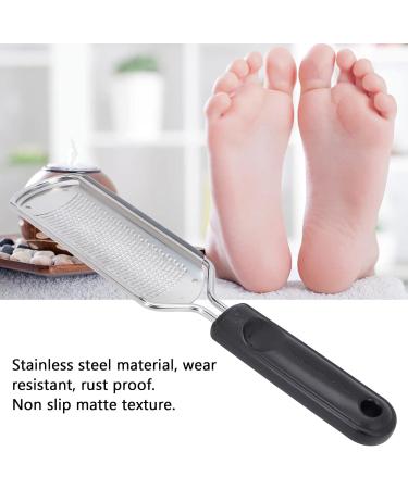 Foot File for Removing Dead Skin from Feet Fast Exfoliation Anti Slip Matte Texture Black Professional Foot Care Pedicure for Home Pedicure Shop - Buy Online on GoSupps.com