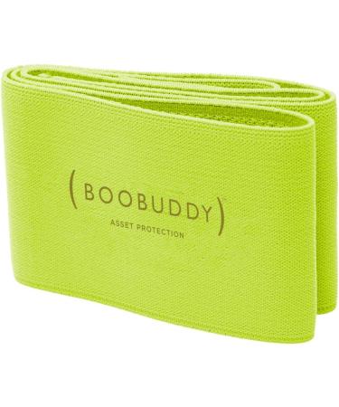 Boobuddy Breast Support Sport Band - Adjustable Sports Bra Alternative for Running Yoga & Exercise | Comfort & Injury Prevention for Women | Green Medium - Buy Online on GoSupps.com