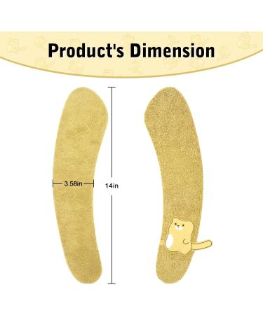 Hadeeong 4Pairs Plush Warm Toilet Seat Covers - Washable & Reusable Seat Pads for Winter - Fits All Toilet Seats - Buy Online on GoSupps.com