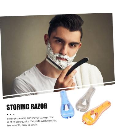 Buy Hapinary Razor Storage Box - 3 Boxes Organizer for Safety Razors & Electric Shavers | Premium Protection Etui for Men - Buy Online on GoSupps.com