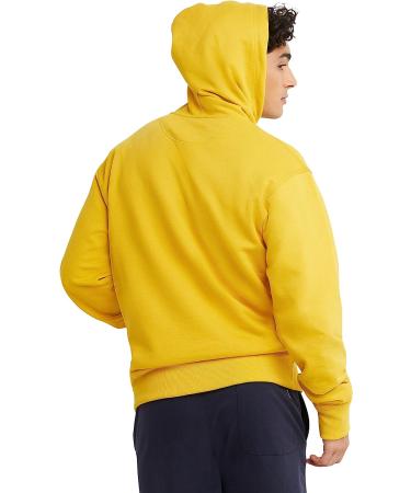 Champion Men's Powerblend Fleece Hoodie - Forsythia Script | Big & Tall Sizes Available - Buy Online on GoSupps.com