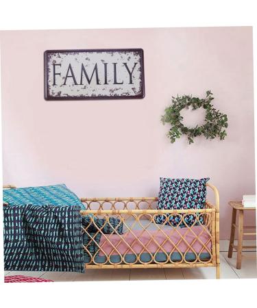 Cabilock Retro Decor Bar Painting Decor Home Painting Decor License Plate Vintage Iron Painting - Buy Online on GoSupps.com