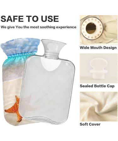 Buy NAANLE SEESTERS Large Hot Water Bottle - 2L Bed & Hand/Foot Warmer for Pain Relief & Therapy | International Shipping - Buy Online on GoSupps.com