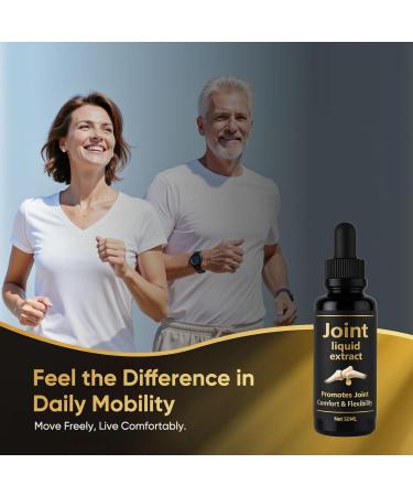 Joint Extract Liquid Herbal Blend with Turmeric White Willow Bark Devil s Claw & Ginger Root Vegan Wild-Harvested Easy-Mix Dropper 50ml - Buy Online on GoSupps.com