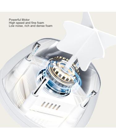 Electric Facial Cleanser Foam Cup Portable One Operation Waterproof Facial Wash Foam Bottle for Home (Roseate) - Buy Online on GoSupps.com