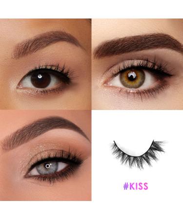 Barbiely 3 Pairs 14MM Mink Lashes - 100% Real Siberian Mink Fur, Cruelty-Free, Reusable & Handmade - Luxury Volume Cat-Eye Fake Eyelashes (SUPER IDOL) - Buy Online on GoSupps.com