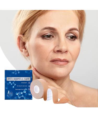 Face Lift Tape Roll Women Firming Facial Nack Tape Skin Friendly Facial Firming Solution Waterproof Cloth Patches for Mom Wife Girlfriend - Buy Online on GoSupps.com