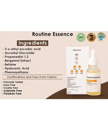 Routine Essence Vitamin C Serum is designed to enhance your skin's natural radiance while providing essential nutrients. - Buy Online on GoSupps.com