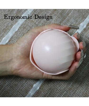 Ice Roller & Gua Sha Facial Tools - Reduce Puffiness & Migraine Pain Relief | Pink Ice Roller for Face & Eyes - Buy Online on GoSupps.com