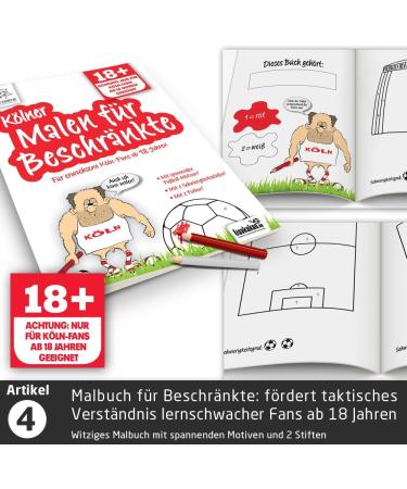 Soothing Cones & Lakritz Suppositories for Cologne Fans | Unique Gift Sets for Football Lovers | Emergency Relief for Defeats & Relegation Fear - Buy Online on GoSupps.com