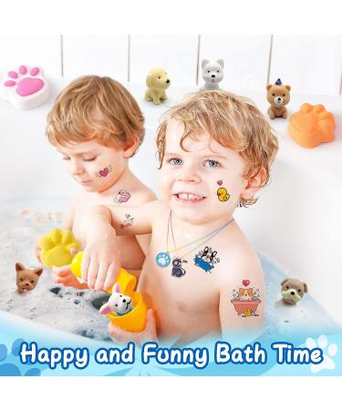 G.C Paw Bath Bombs for Kids with Surprise Puppy Toys - 12Pcs Organic Bubble Bath Fizz Balls & Necklace for Boys and Girls - Non-Inside, Natural Toddler Bath Bombs - Buy Online on GoSupps.com