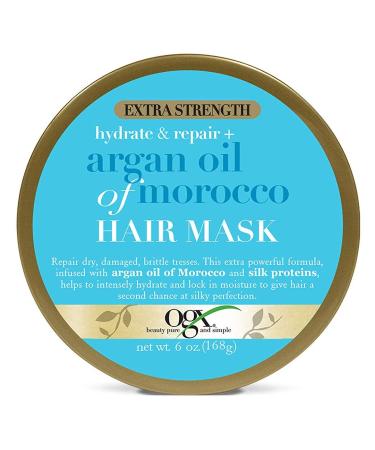 Ogx Argan Oil Of Morocco Hydrate & Repair Hair Mask 6 Ounce (2 Pack) - Buy Online on GoSupps.com