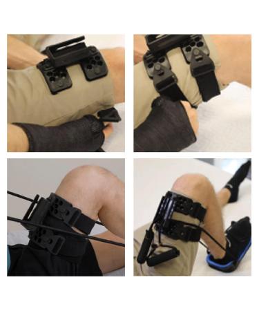 Buy KneeSled PLUS - Advanced Knee Rehab System for Post-Surgery Recovery | Patented Knee Locking Anchor Pad | Optimized for ACL MCL & Meniscus Surgery - Buy Online on GoSupps.com