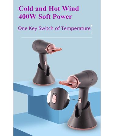 Rechargeable Hair Dryer with Stand Base Professional Cordless Blow Dryer 5000mAh Hot/Cold Air Portable Wireless Hair Dryer with 360 Rotating Concentrated Nozzle for Home/Pet Care - Buy Online on GoSupps.com