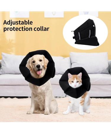 Small Ruff for Pets - Comfortable Soft Recovery Collar | Adjustable Anti-Bite/Leak Protection for Dogs & Cats (L/XL) - Buy Online on GoSupps.com