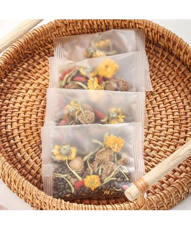 Chrysanthemum Cassia Seed Tea Wolfberry Burdock Root Health Stay Up Late Scented Tea Gold and Silver Chrysanthemum Tea Combination Tea Bag (10pcs) - Buy Online on GoSupps.com