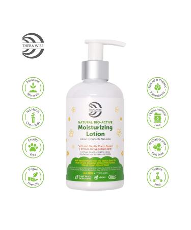 Thera Wise Natural Bio-Active Moisturizing Lotion | 99.6% Plant-Based Formula for Sensitive Skin | Gentle & Protective Skin Microbiome Care | 200ml - Buy Online on GoSupps.com