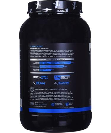 R1 Whey Blend Vanilla Ice Cream - 28 Servings - Buy Online on GoSupps.com