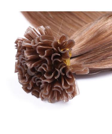 High-Quality #27 Honey Blond Keratin U-Tip Hair Extensions - 60cm 300 Strands 100% Remy Real Hair by Novon - Buy Online on GoSupps.com