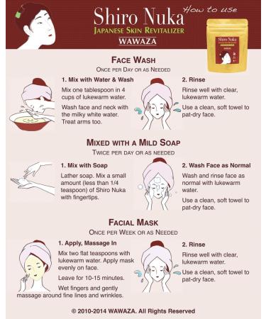 Japanese Shiro Nuka Rice Bran Skin Revitalizer - Revitalize Your Skin | International Shipping Available - Buy Online on GoSupps.com