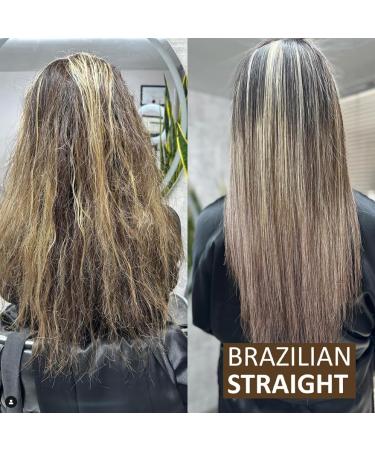 Formaldehyde-Free Brazilian Keratin Hair Straightening Treatment - Professional Results Smooth Shine Lasts Months | 3PC Set - Buy Online on GoSupps.com