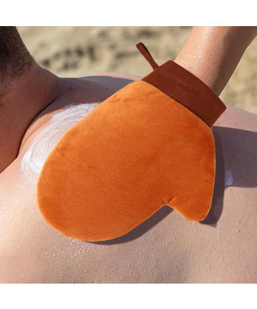 Mitt Autobronzant Moufle Autobronzante Sans | Mouchoir Doux et Portable pour Peau Sensible Femmes Hommes - Utilisation sur Mains Dos Jambes Corps - Maison Voyage Salle de Bain Brun - Buy Online on GoSupps.com