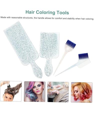 Angoily 1 Set Baking Oil Hair Coloring Applicator Hair Dye Tool Kit Hair Accesories Highlighting Kit Hair Dye Kit Hair Dying Brush Color Comb Frosted Nylon Hair Comb - Buy Online on GoSupps.com