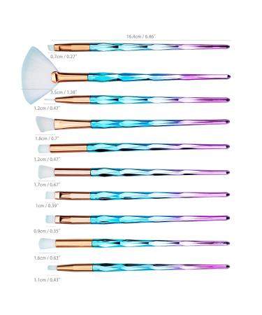 20-Piece Professional Makeup Brush Set for Eyes Face & Lips - Perfect for Eyeshadow Foundation & Eyeliner - International Shipping Available - Buy Online on GoSupps.com
