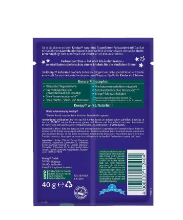 Kneipp Naturkind Dream Driver Colour Magic Bath - 40g | International Shipping Available - Buy Online on GoSupps.com