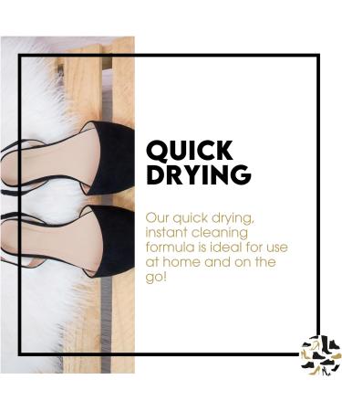Shoe Clinic Suede Cleaner and Suede Protector 125ml | Deep Cleans & Protects | Use on Dress Shoes Trainers Boots Heels Sandals Suede cleaner and brush - Buy Online on GoSupps.com