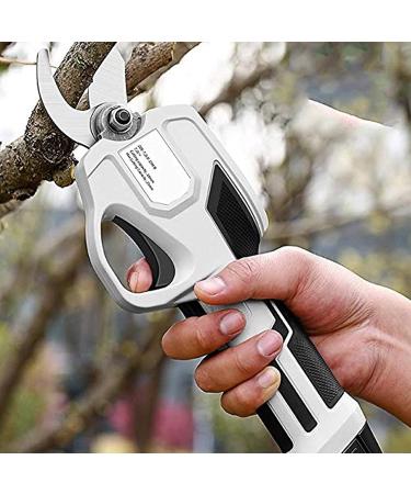 Electric Pruning Shears with Intelligent Screen and 35Mm Cutting Diameter Powered Tree Branch Pruner with Li-Ion Rechargeable Battery Small Gift - Buy Online on GoSupps.com