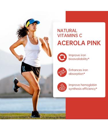 Natener 36mg Iron Supplement with 500mg Beetroot Quad Chelated Iron & Hemoglobin Peptide Synergistic - Enhanced Absorption without Gastrointestinal Side Effects* Support Anemia Hemoglobin* 60 caps - Buy Online on GoSupps.com