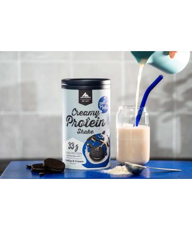 Multipower Creamy Protein Shake 420g | High-Quality Cookies & Cream Protein Powder | Build Muscle with Whey & Casein Shakes - Buy Online on GoSupps.com