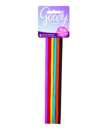 Goody SlideProof Headwraps 5mm Brights 6-count - Buy Online on GoSupps.com