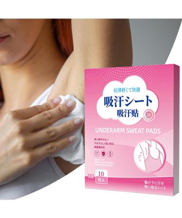  Derwrtup Underarm pads - Pack of 10 invisible pads against perspiration and odor invisible and breathable odor neutralizing protection for summer clothes travel - Buy Online on GoSupps.com