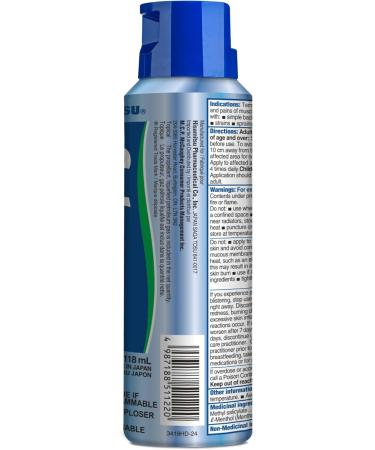 Salonpas Pain Relieving Jet Spray 118 milliliter - Buy Online on GoSupps.com