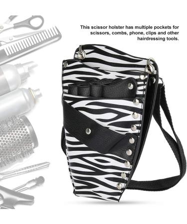 Scissors Pouch Salon Barber Hairdressing Scissors Holster PU Leather Hairdressing Waist Holder Case Bag Hair Stylist Tools Bag (4 Pockets) 4 pockets 4 pockets - Buy Online on GoSupps.com