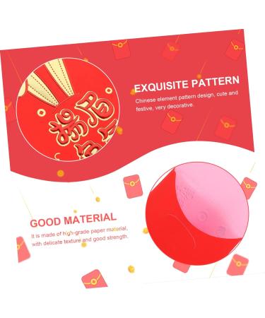 PRETYZOOM 30pcs 2023 Year of The Rabbit Red Packets Rabbit Red Envelopes Lucky Money Envelopes 2023 Rabbit Year Red Envelopes Red Purse New Year Red Packets Personality New Year's Bag Paper As Shown 1 11.5X8CM - Buy Online on GoSupps.com