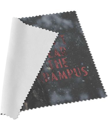Urban Backwoods Don't Fear The Krampus Microfiber Cloth - Premium Glasses Cleaning Cloth for All Lenses | International Shipping Available - Buy Online on GoSupps.com