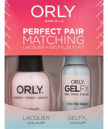 Orly Perfect Pair Matching Lacquer and Gel Duo Kit - Kiss the Bride - Buy Online on GoSupps.com