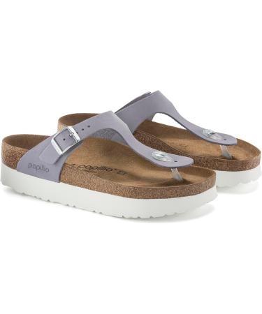 Buy Birkenstock Gizeh Platform Nubuck Leather Sandals 42 Multi - Stylish & Comfortable Footwear for Global Shipping - Buy Online on GoSupps.com