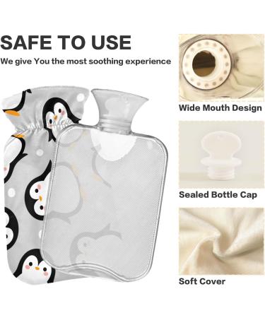 Cute Penguin Hot Water Bottle with Cover | 2L Pain Relief & Bed Warmer | Ideal for Period Cramps - Buy Online on GoSupps.com