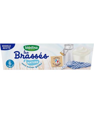 Bl dina Les Brass s Nature without added sugar from 6 to 36 months 6 x 95 g - Buy Online on GoSupps.com