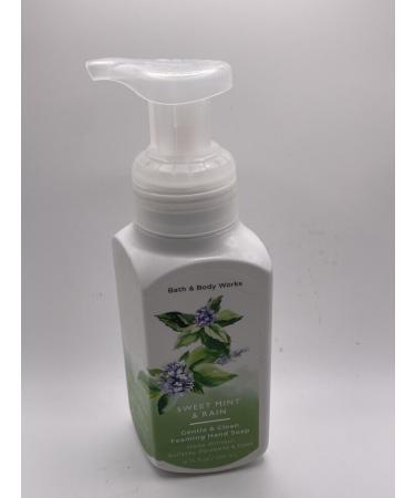 Sweet Mint Rain Gentle Foaming Hand Soap 8.75 Ounce Wash Pump Bottle
