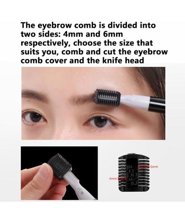 Rechargeable Eyebrow Razor for Women | Precision Hair Removal Tool for Chin Upper Lip & Face | No Pulling Eyebrow Care Set - Buy Online on GoSupps.com