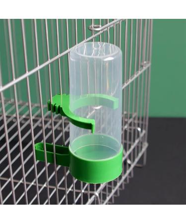 Jicyor 3-Piece Automatic Water Dispenser for Birds - Plastic Clip Feeding Bottles for Parrots & Pigeons | Perfect for Pet Cages - Buy Online on GoSupps.com