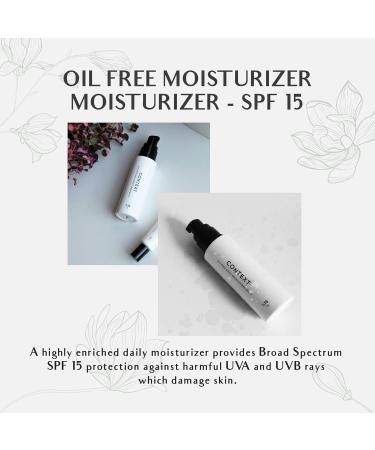 Buy Context Oil-Free Daily Moisturizer SPF 15 - Anti-Aging Sun Protection Vitamin C Shea Butter & Manuka Honey for Healthy Skin - Buy Online on GoSupps.com