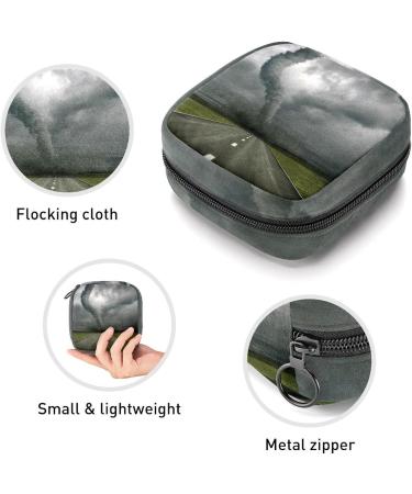 GIAPB Period Bag - Sanitary Napkin Storage & Travel Makeup Pouch - Landscape Color 3080 - Buy Online on GoSupps.com