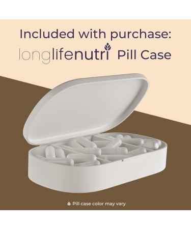 Calcium D-Glucarate - 120 Vegetarian Capsules 2-Month Supply 1120mg per Serving for Detox Support & Internal Balance Non-GMO Gluten Free Made in USA GMP Certified 120 Count (Pack of 1) - Buy Online on GoSupps.com